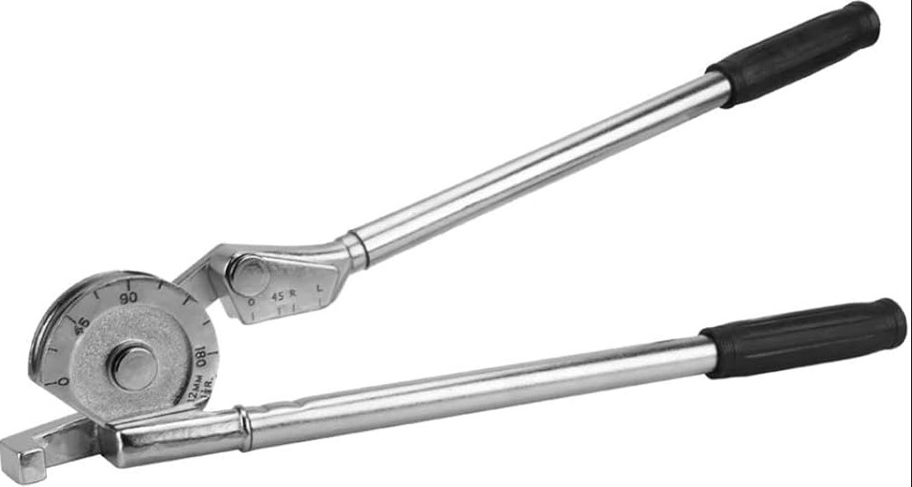 Copper Tube Bender 12mm (1/2") – Lever-Type 180° Bend Radius 35.8mm for Copper/Aluminum Pipes | High-Quality Steel, Portable 51cm Length | UAE HVAC & Plumbing Installation Pro Tool